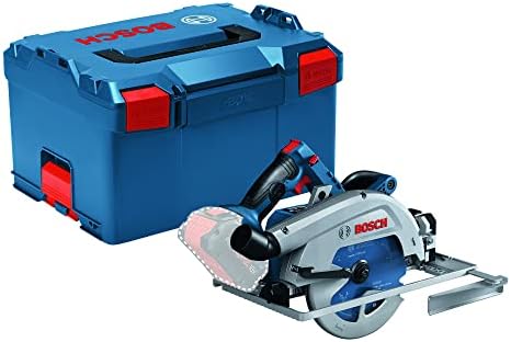Bosch Professional BITURBO GKS 18V-68 GC - Sierra circular a batería (Brushless, 18V, disco Ø 190 mm, conectable, sin batería, en L-BOXX)