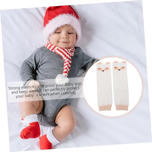 Cartoon Fox Knee Pads Thickened Slip Leg Warmers Soft Cushion for Winter Indoor Outdoor Use2
