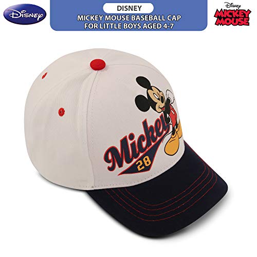 Image of Disney Little Boys' Mickey Mouse Cotton Baseball Cap