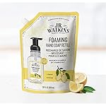 J.R. Watkins Foaming Hand Soap Refill, Moisturizing Foam Hand Wash, All Natural, Alcohol-Free, Cruelty-Free, USA Made, Lemon, 28 fl oz, 3 Pack - Image 5