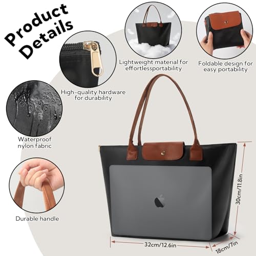 Bolsa Tote para Mujer con Cierre y Compartimentos miniatura 4