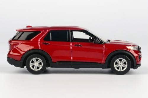 Motormax Ford Explorer Rapid Red 1:43 Diecast 4.5 in miniatura 4