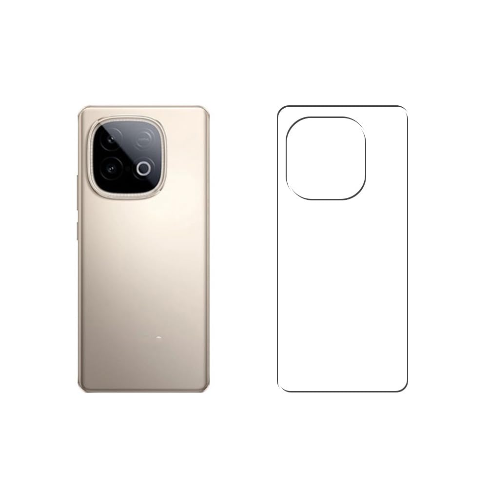 Puccy 2 Pack Back Screen Protector Film, compatible with iQOO Z10 Turbo TPU Guard Cover （ Not Tempered Glass/Not Front Screen Protectors ）