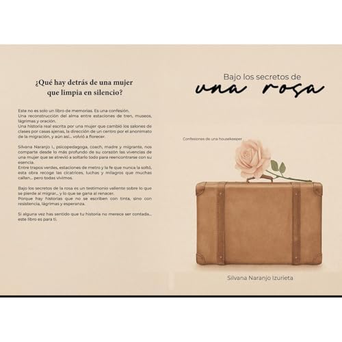 Bajo los Secretos de una Rosa Audiolibro Por Silvana I. arte de portada