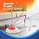 Macromax - Faster Automatic Spin Mop 16L Reinigungsset 100% Mikrofaser Mops - Teleskop-Drehgriff, automatische Wäsche & Abnehmbarer Trockenkorb, aus 90% recycelbarem Material (Spin Mop Set)