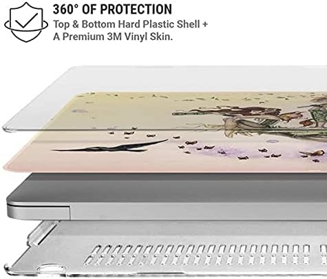 Skinit Case + Skin Compatible with MacBook Air 13in (2020) - Tate and Co. Where The Wind Takes You Design