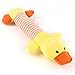 Toy for Dogs Duck Squeaker - Dental Treat, Bite Resistant, Indestructible Non-Toxic Strong Tooth Cleaning Dog Toy for Pet Training, Playing, Chewing - Soft Rubber, Bouncy, Tennis Ball