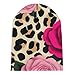 Unisex Skull Cap Fashion Warm Slouchy Beanie Hats, Classic Winter Soft Knit Caps for Women and Men Animal Rose Flowers Cheetah Leopard Print Floral