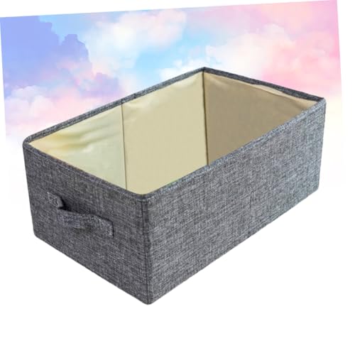Boîte de rangement en tissu compacte ERINGOGO pour vêtements et bureau