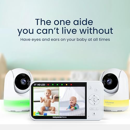 Babysense Prisma 5-inch Dual-Camera Video Baby Monitor (No Wi-Fi) — view 9