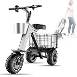 ❀【Conducción estable y cómoda】- Este scooter eléctrico de 3 ruedas, diseñado para conductores adultos, destaca tanto en estabilidad como en comodidad. La combinación de reposapiés ensanchados y resistentes, neumáticos de 10 pulgadas y un eje trasero extendido de 15,7 pulgadas centrado en la seguridad garantiza una experiencia de conducción suave y segura. La pantalla LED proporciona una visibilidad clara del nivel de la batería, la velocidad y el kilometraje, manteniéndote informado en todo momento. Disfrute de una experiencia de viaje placentera y tranquilizadora con mayor estabilidad y comodidad.