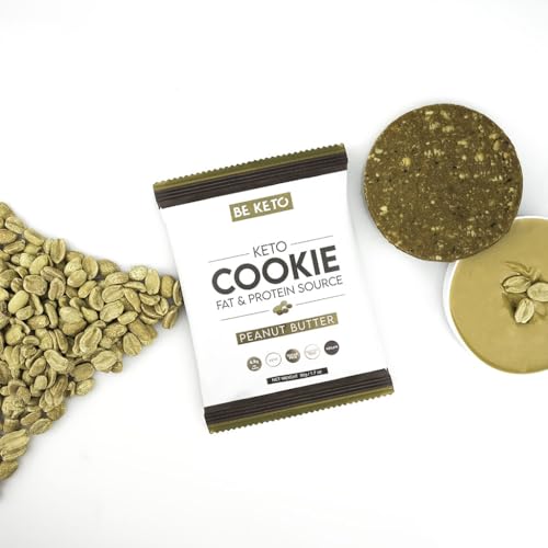 BeKeto Keto Erdnussbutter, 50 g, pflanzlich, nur 2 g natürlicher Zucker, absolut keto glutenfrei