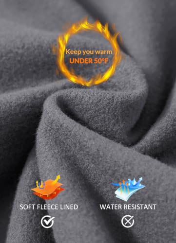 Image of baleaf Women's Fleece Lined Leggings, High Waisted | Thermal Warm Winter Tights, Thick Yoga Pants, Cold Weather, with Pockets