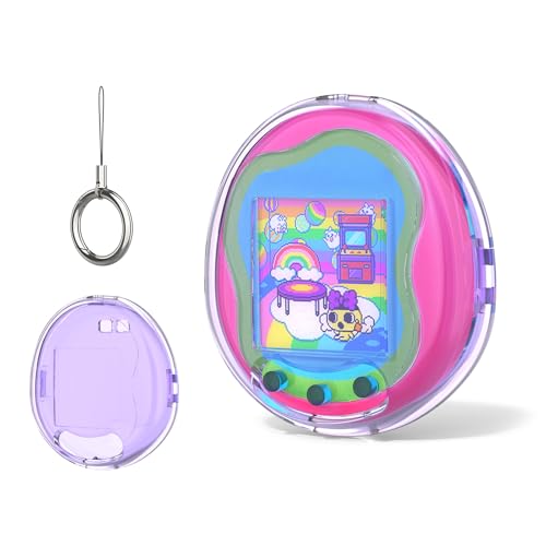 For Tamagotchi Uni ��p �S�ʕی�n�[�h�P�[�X PC�f�� ������ �ϖ��C �h�o �L�Y�h�~ �{�^���ʊJ�� �둀��h�~ ���������܂܏[�d�\ �X�g���b�v�t�� ������ ���F�I���\ (�����ʂ�W����)