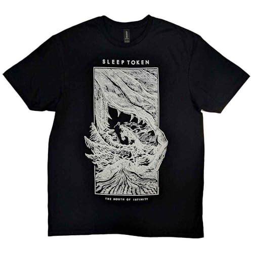 Sleep Token The Mouth of Infinity Band Logo T Shirt Size M