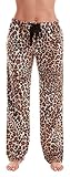 Just Love Fleece Pajama Pants for Women Sleepwear PJs 45802-10114-XS Leopard