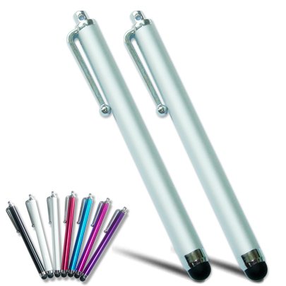 Pm0504 X 2 First2savvv Stylet pour écran tactile Argent pour Sony Ericsson Aino
