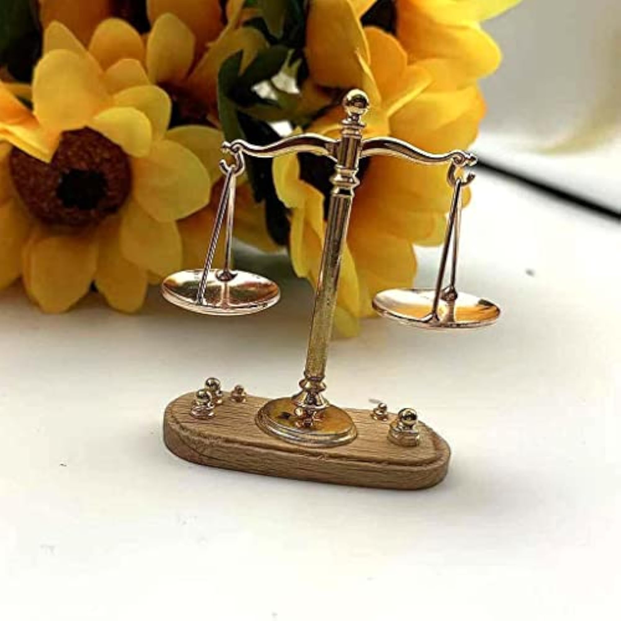 1:12 Dollhouse Miniature Balance Scale, Creative Toy