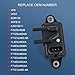 EGR Exhaust Gas Recirculation Pressure Feedback Sensor Replacement for Ford F-150 F-250 F-350 Ranger,Mercury Sable,Mazda B3000 B2500,Lincoln Navigator Town Car，DPFE15, F77Z9J460AB, F77Z9J460AB, VP8T