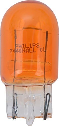 Philips 7440NA LongerLife Miniature Bulb, 2 Pack