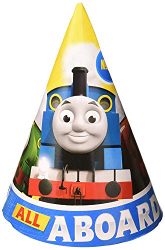 Thomas All Aboard Paper Cone Hats, 6