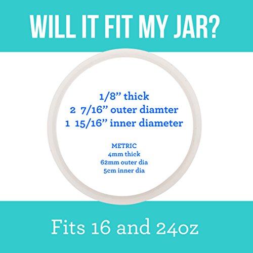 [3 Pack] Impresa Gaskets Fits Thermos Stainless King Food Jar 16 And 24 Ounce – Seals / O-Rings With No Bpa /Phthalate / Latex - Replacement For 16 And 24 Ounce Containers #TOP1