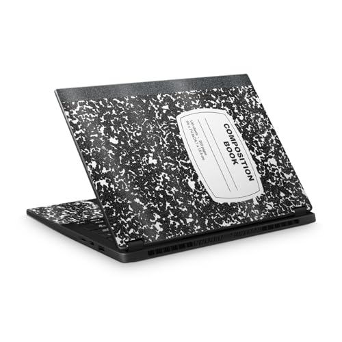 Glossy Glitter Laptop Skin Compatible with Asus TUF Gaming A14 (2026) - Composition Book - Premium 3M Vinyl Protective Wrap Decal Cover - Easy to Apply | Crafted in the USA by MightySkins