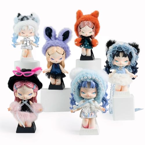 BEEMAI Nami Midnight Disco Series Single Box (Contains 1 Figure), Blind Box Cute Figures Collectible Birthday Gifts