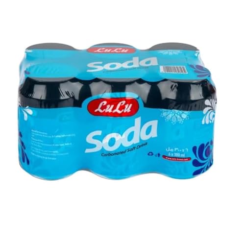 LuLu Soda Carbonated Soft Drink 6 x 300ml