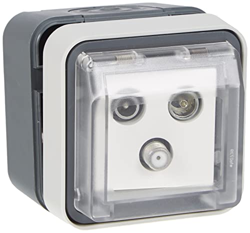 4011334404590 - Presa per Antenna LGR 12033535 Singola a 3 Fori W.1