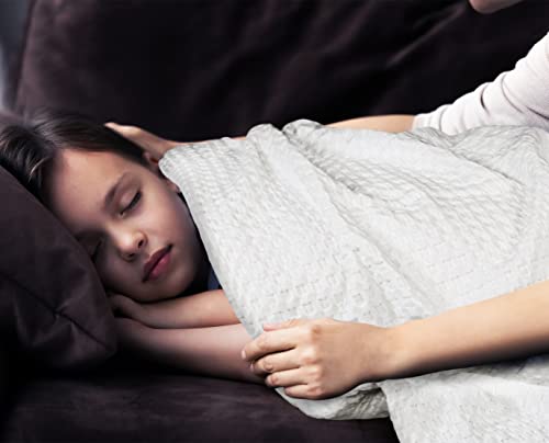 Utopia Bedding Cotton Waffle Blanket 300 Gsm (White - 90X90 Inches) Soft Lightweight Breathable Bed Blanket Queen Size Layering Any Bed For All Season #TOP5