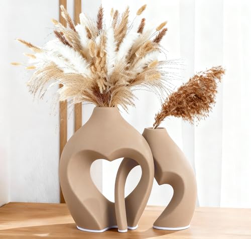 Zormon Brown Vases Decor