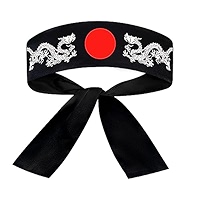 Sunrise Kitchen Supply Black Sushi Chef Headband Japanese