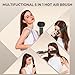 5 in 1 Blow Dryer Brush, Upgrade Hair Dryer Brush Air Curler Air Curling Wrap Styler, Detachable Hot Air Brush Negative Ion Curling Brush Iron, Hair Styling Tools for Drying Curling Straightening