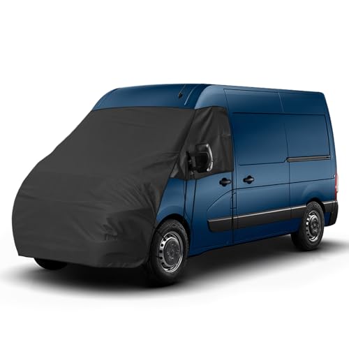 Housse Pare-brise Renault Master/Movano 2010-2024 - Protection Solaire 420D - Gris
