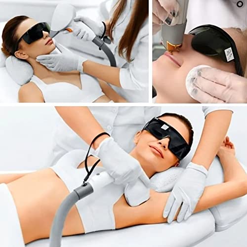 Kit 5 Óculos Proteção Raio Laser Luz Pulsada Depilação