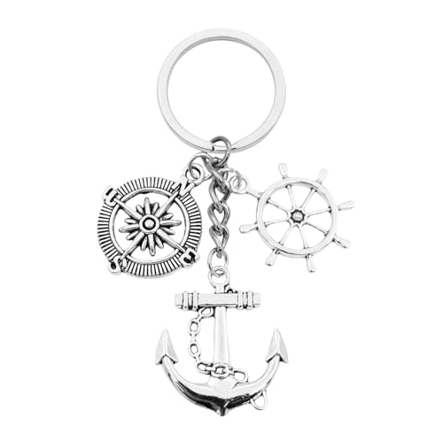 Elechobby Travel Keychain for Men Women Airplane, Ship, Train Suitcase