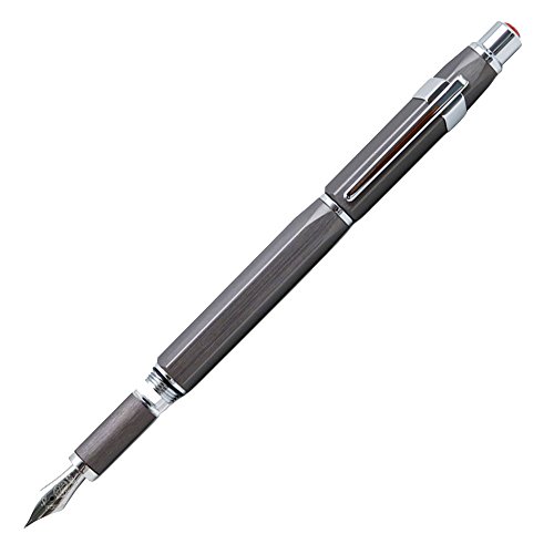 Twsbi Precision Gunmetal Fountain Pen, F #TOP27