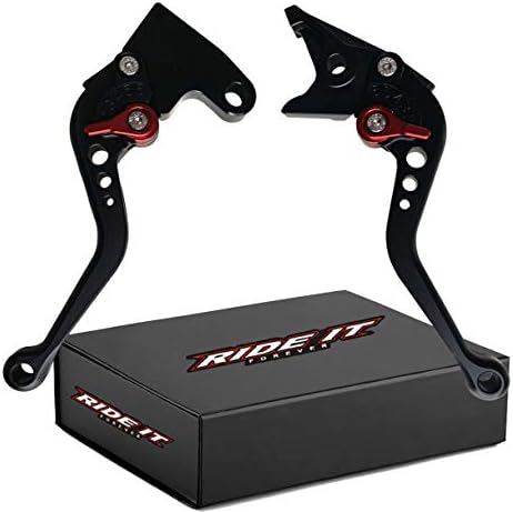 RIDE IT FOREVER Short Brake Clutch Levers for 675 Street Triple 08-16(not for R Model),Speed Triple 04-07,Tiger 800/XC(11-18),Thruxton 04-15,Bonneville 06-19,Daytona 955i,Rocket