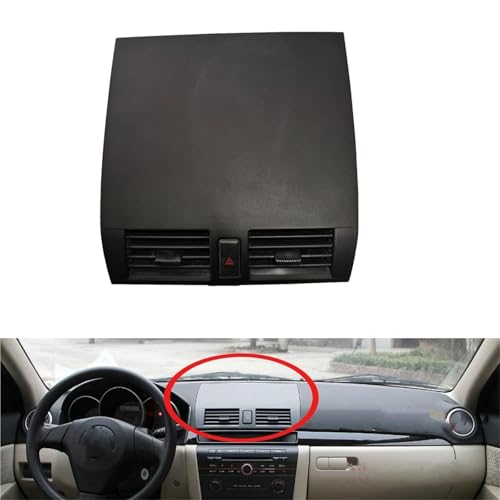 Panneau Sortie Climatiseur Tableau Bord Gril Console pour Mazda 3 2005