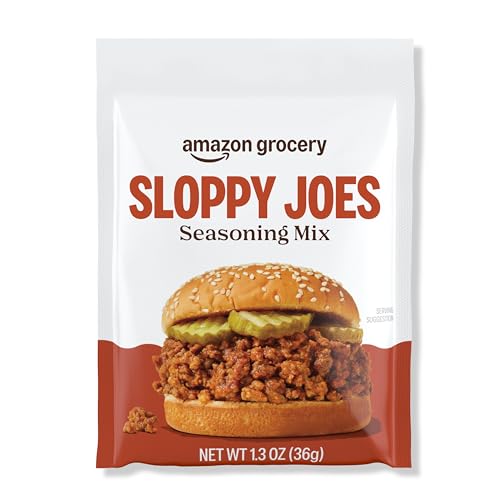 Amazon Grocery, Sloppy Joes Seasoning Mix, 1.3 oz (Previously Happy Belly, Packaging May Vary)