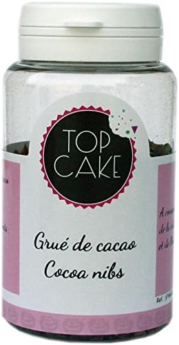 Top Cake Cocoa Nibs 50 g (Pack of 5)