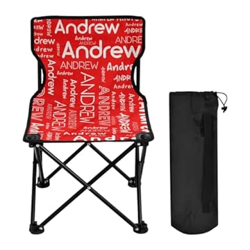 personalized folding camp chair