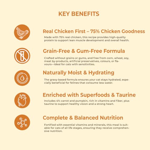 Image of Brunos Cat Taster Bundle - Pack of 4 |Grain-Free | High-Meat Wet Food | Variety Pack with Tuna, Chicken, Salmon, Mackerel Recipes | for Hydration, Nutrition & Complete Feline Wellness