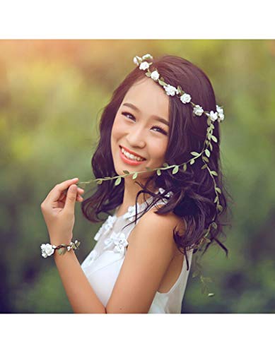 Disok – Diadema Flores Flower Wreaths for Events. Measurements: 18 cm Diameter. Comes in Assorted Colours.