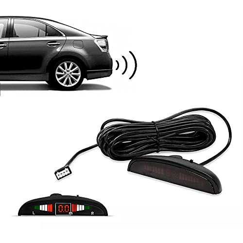 Sensor de Estacionamento Ré Vermelho First Option 4 Pontos 22mm