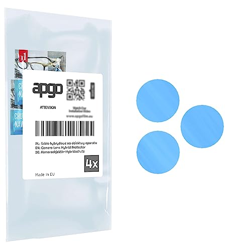 apgo Protector de lente 4x Protector de lente de cámara híbrido para Apple iPhone 12 Pro, protección de cámara, protector de lente de cámara 9H