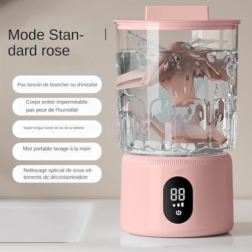 Mini machine à laver pour sous-vêtements et dortoirs - 2