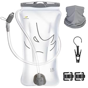 Water Bladder 1.5L-2 Liter, BPA -Free Hydration Bladder for Hiking Backpack, Leak – Proof Water Reservoir Storage Bag for Hiking, Running, Camping & Outdoor Adventures