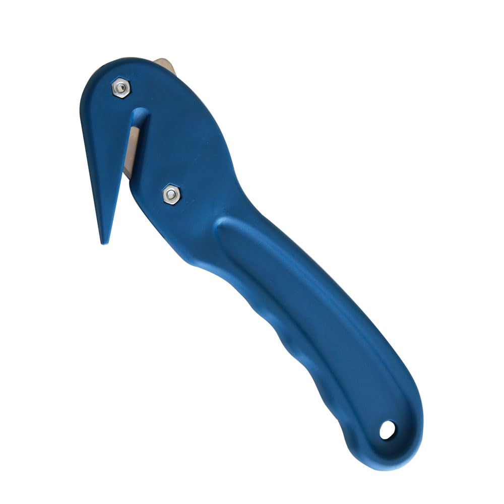 10 Stück Hygostar Sicherheitsmesser "Uni Plus" | detektierbar, blau, L: 17cm